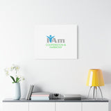 I Am Cooperation and Hamony Canvas Wall Art - Inspirational Home Decor