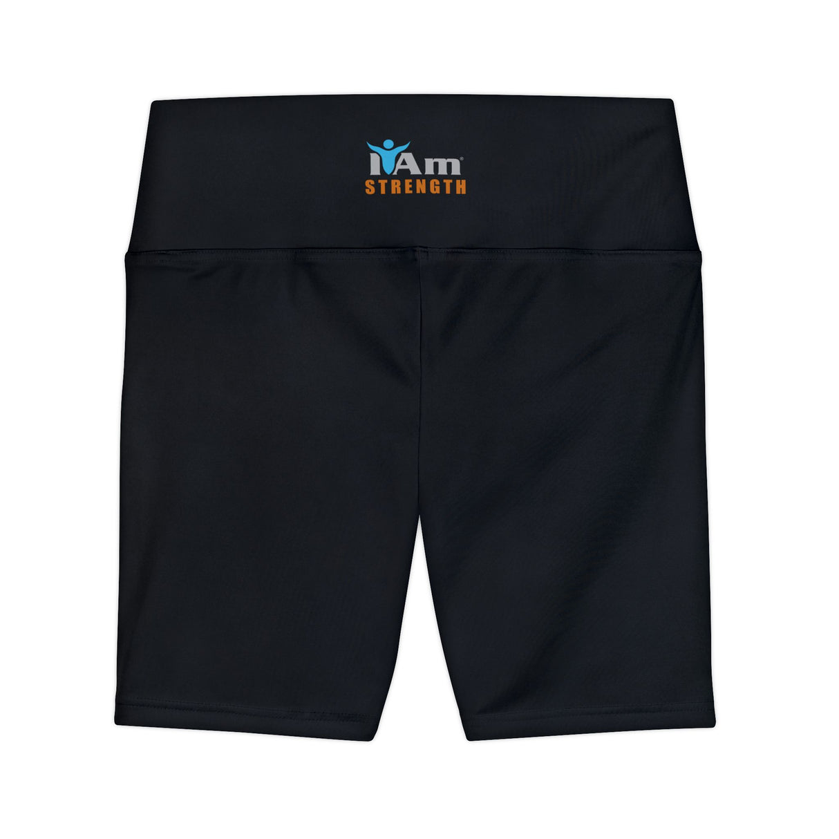 I Am Strength Women's Workout Shorts - Motivational Activewear for Fitness Enthusiasts