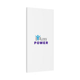 I Am Power Canvas Wall Art - Inspirational Home Decor