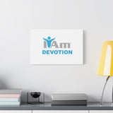 I Am Devotion Canvas Wall Art - Inspirational Home Decor