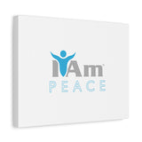 I Am Peace Canvas Wall Art - Inspirational Home Decor