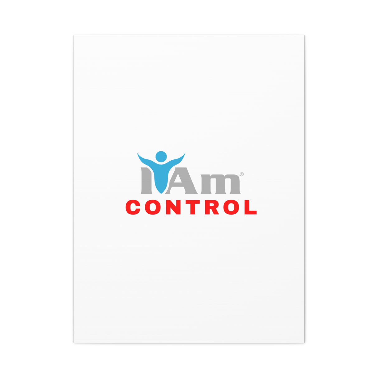 'I Am Control' Canvas Wall Art - Inspirational Home Decor