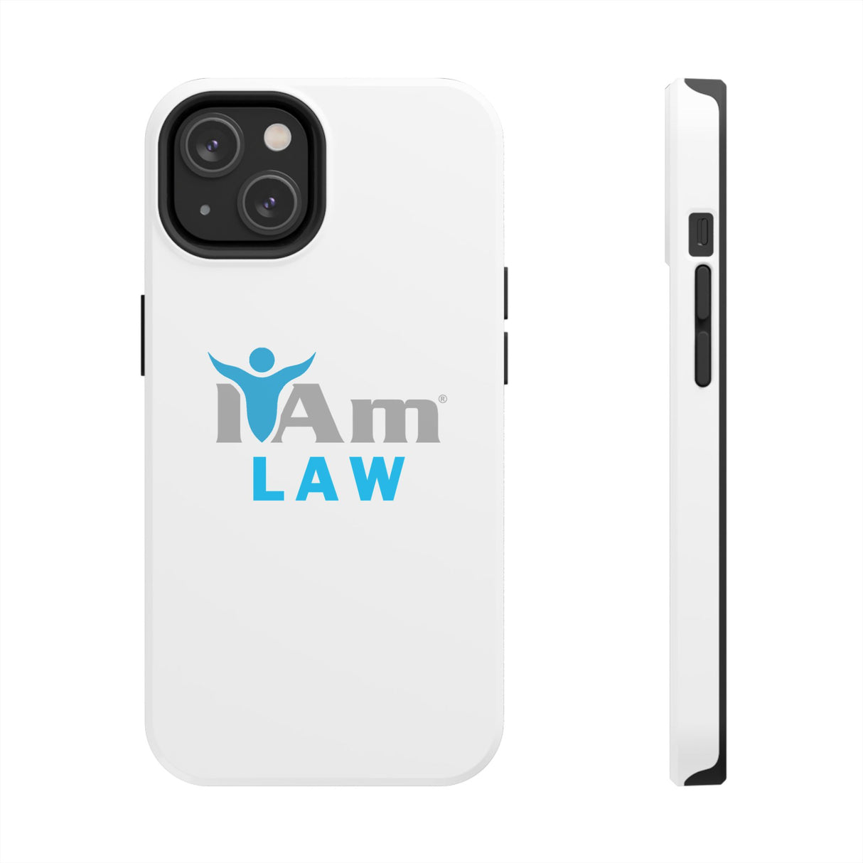 "I Am Law" Affirmation Inspirational Tough Phone Case - I Am Law Motivational Design