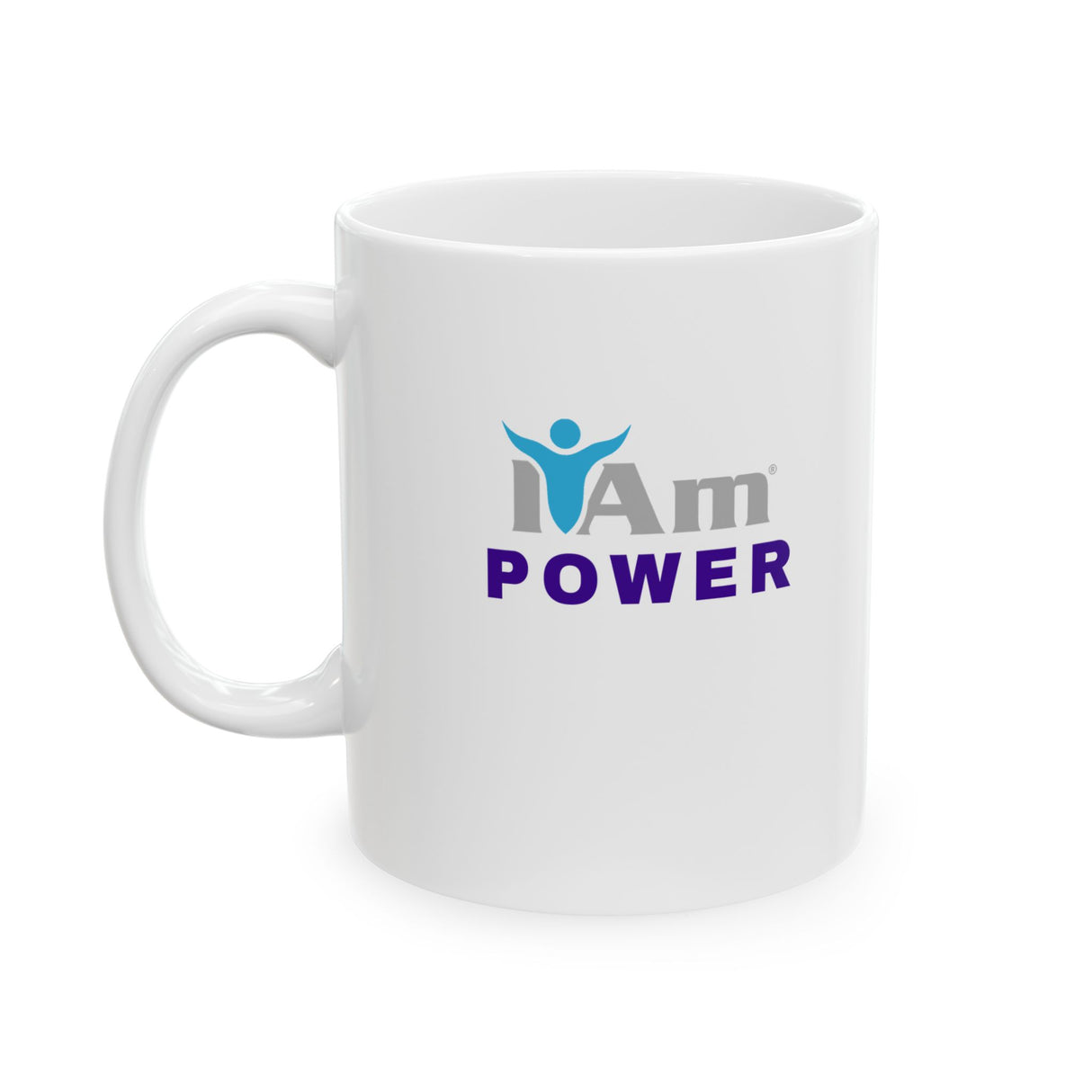 "I Am Power" Affirmational Ceramic Mug - Perfect Motivation for Coffee Lovers & Gifts