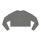 'I Am Law' Stylish Women's Cropped Sweatshirt - Perfect for Casual Looks