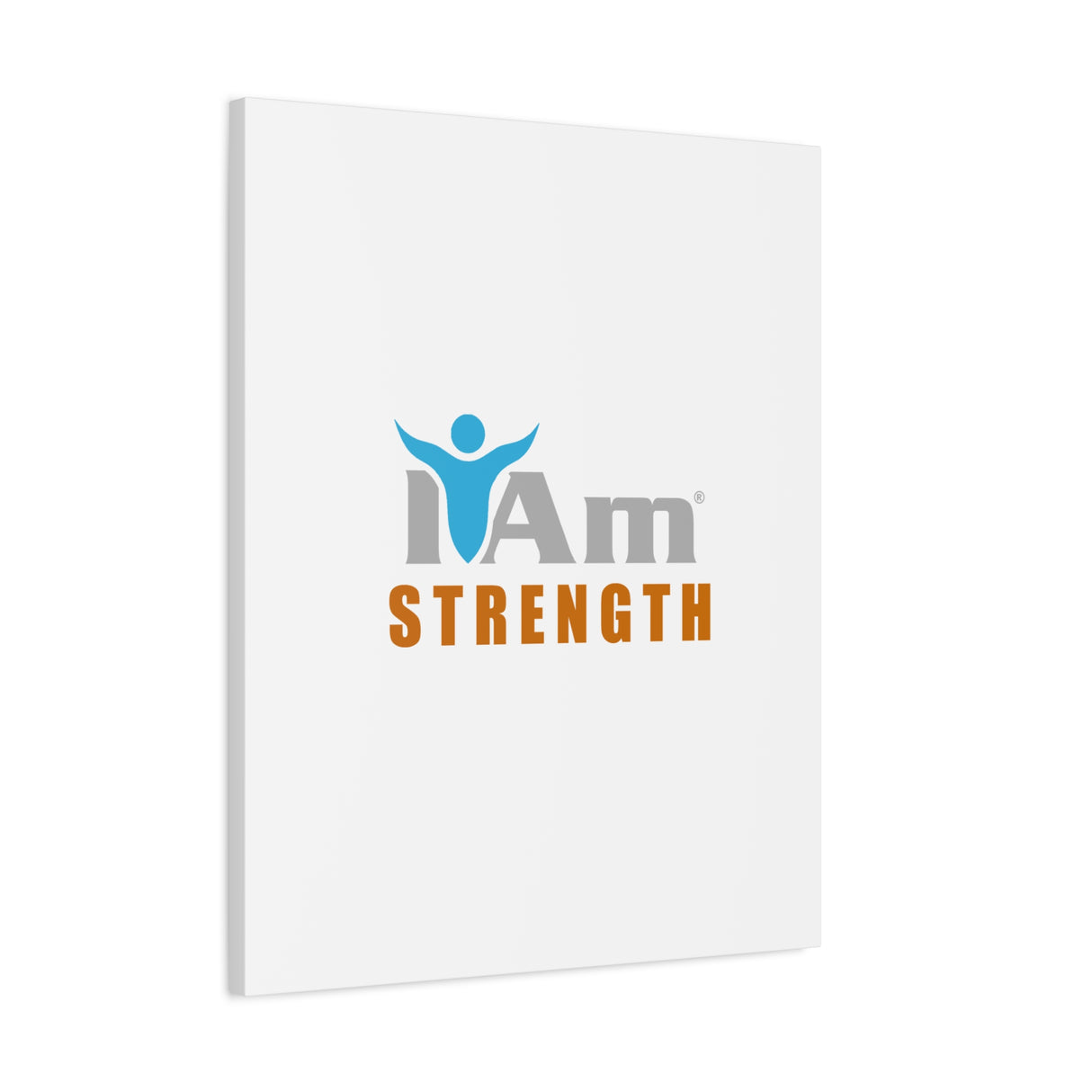 I Am Strength Canvas Wall Art - Inspirational Home Decor