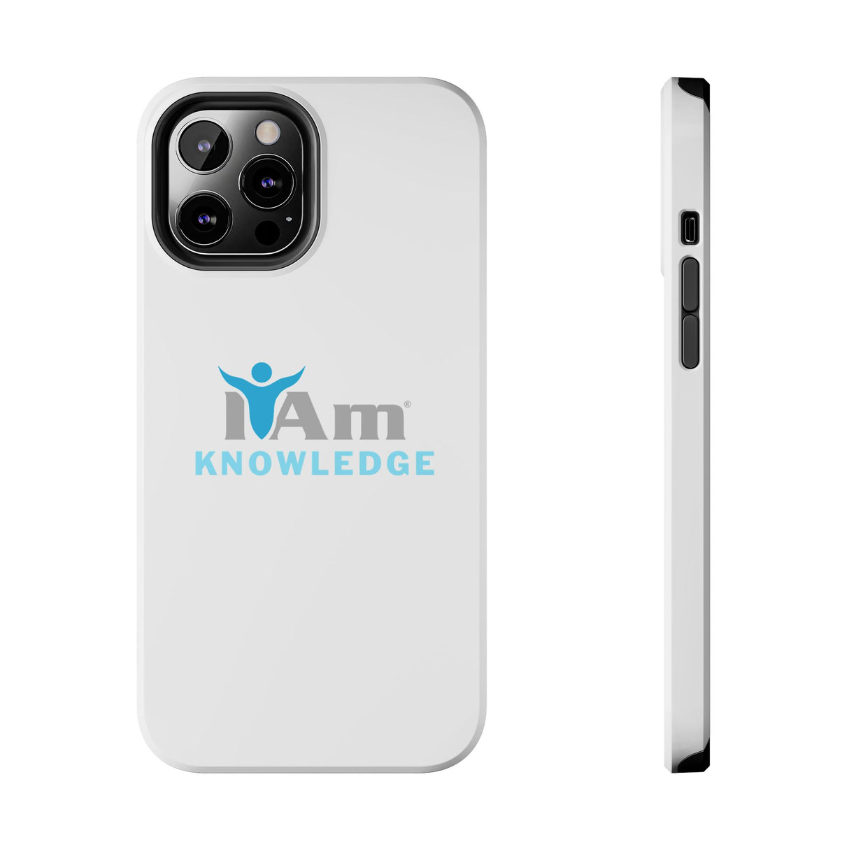 "I Am Knowledge" Affirmation Inspirational Tough Phone Case - I Am Knowledge Motivational Design