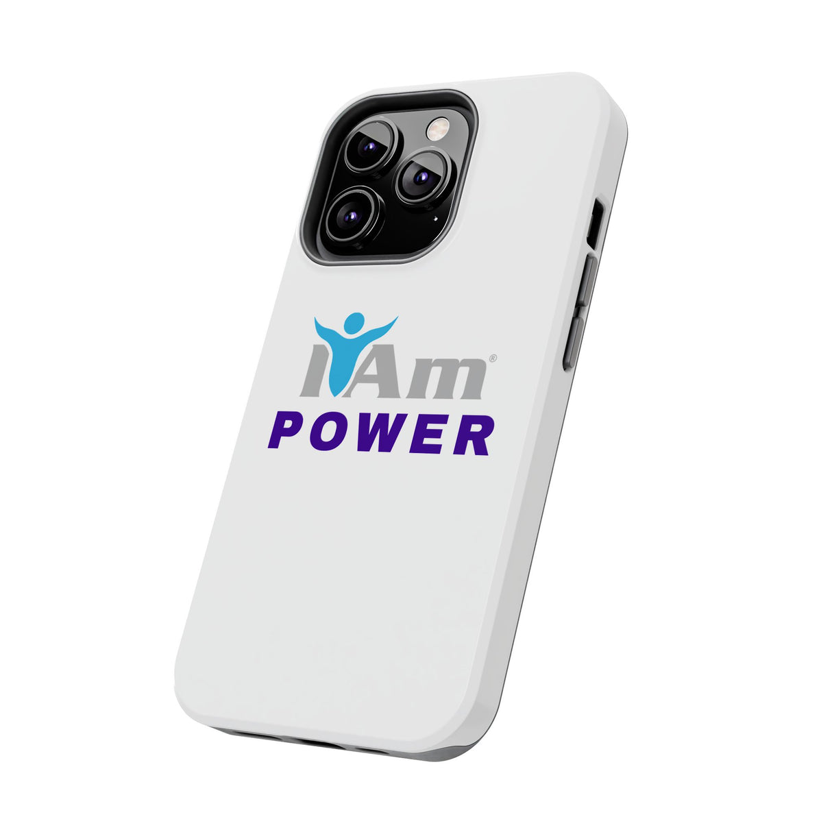 "I Am Power" Affirmation Inspirational Tough Phone Case - I Am POWER Motivational Design