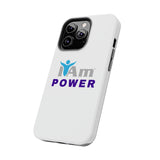 "I Am Power" Affirmation Inspirational Tough Phone Case - I Am POWER Motivational Design