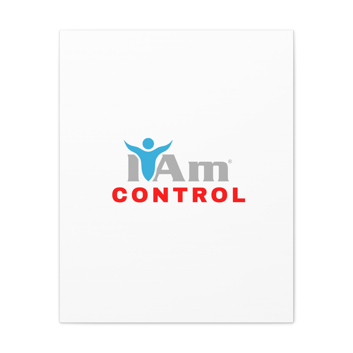 'I Am Control' Canvas Wall Art - Inspirational Home Decor