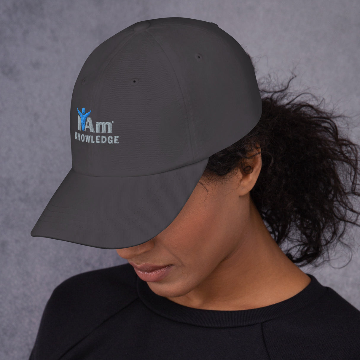 "I Am Knowledge" Self-Empowerment Affirmation Dad hat