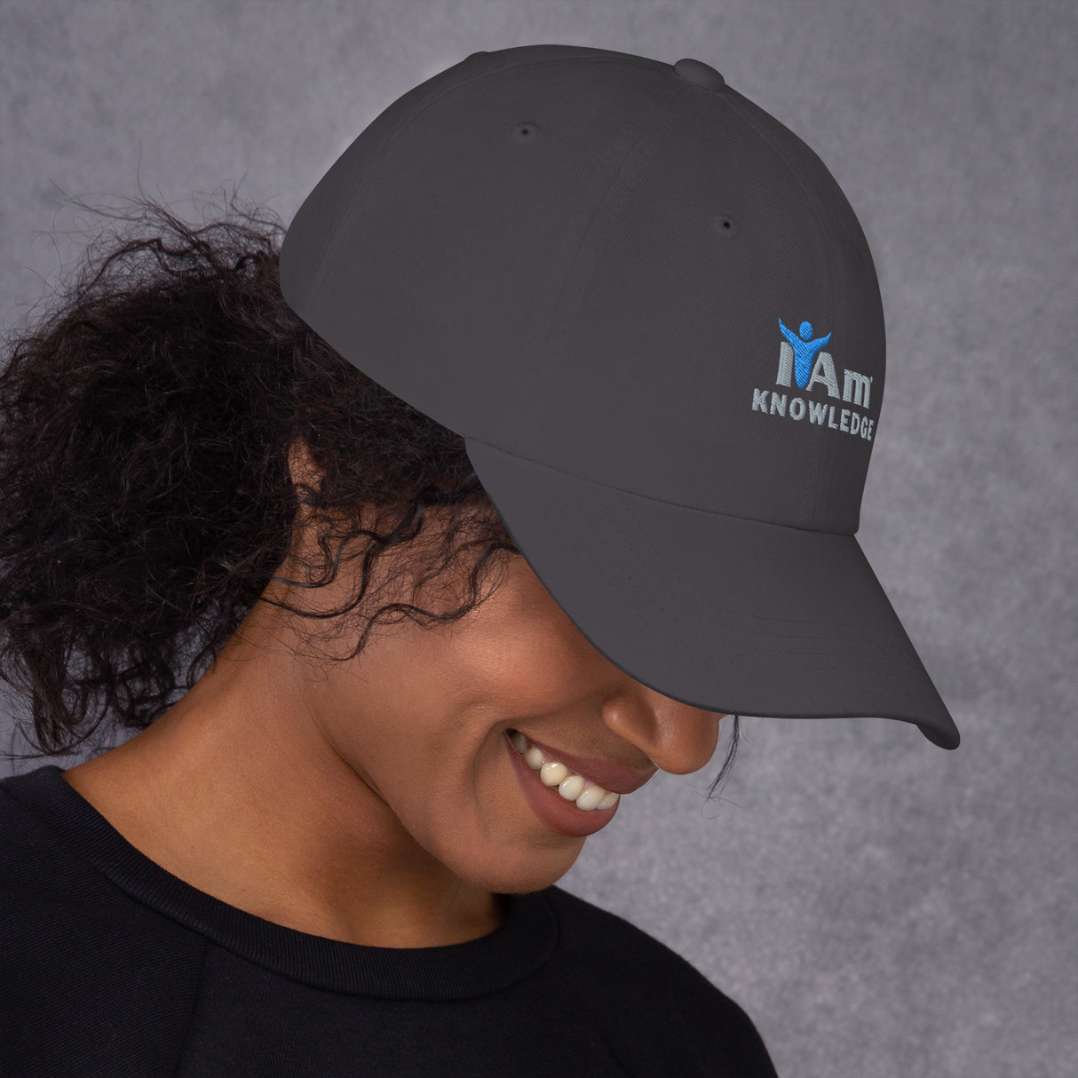 "I Am Knowledge" Self-Empowerment Affirmation Dad hat