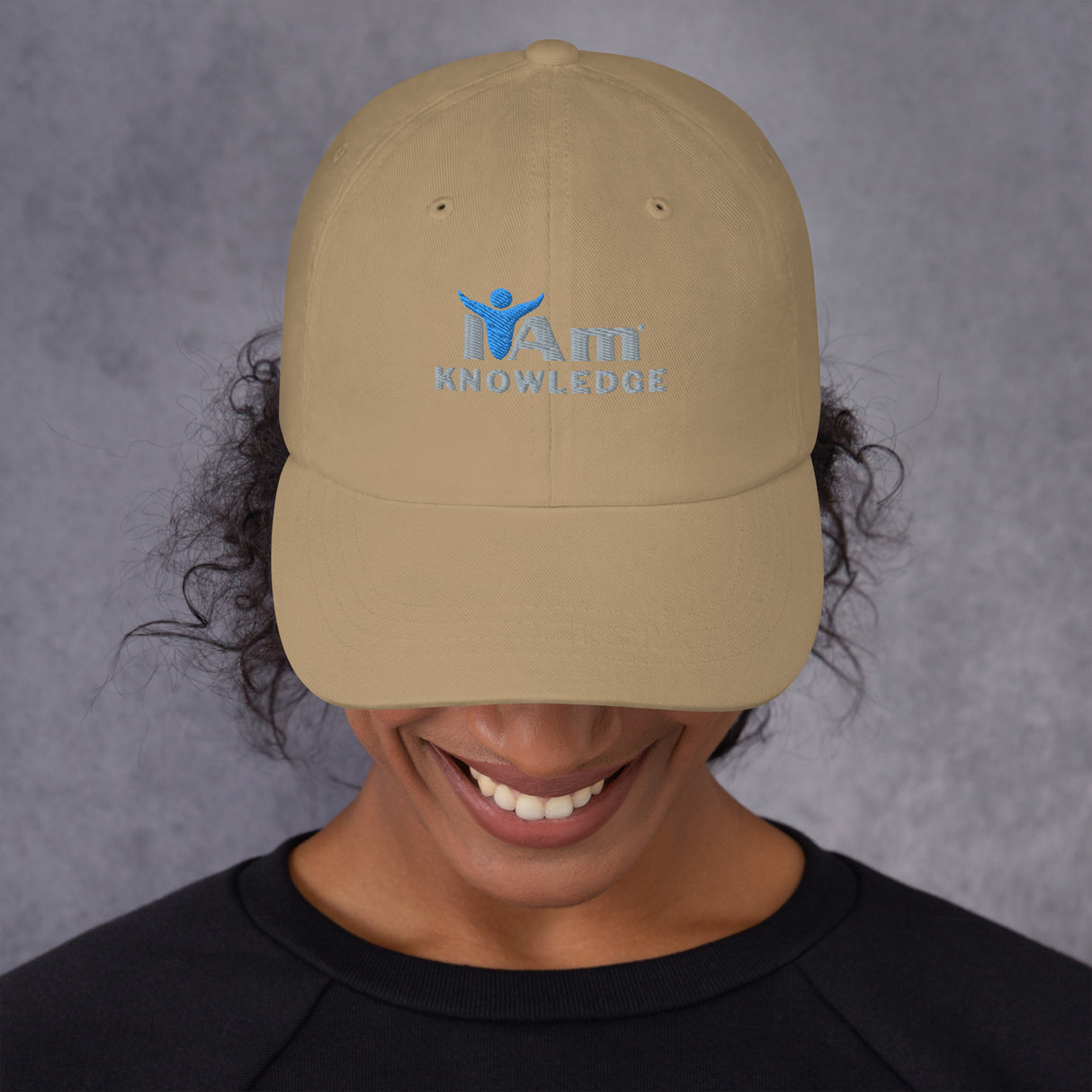 "I Am Knowledge" Self-Empowerment Affirmation Dad hat