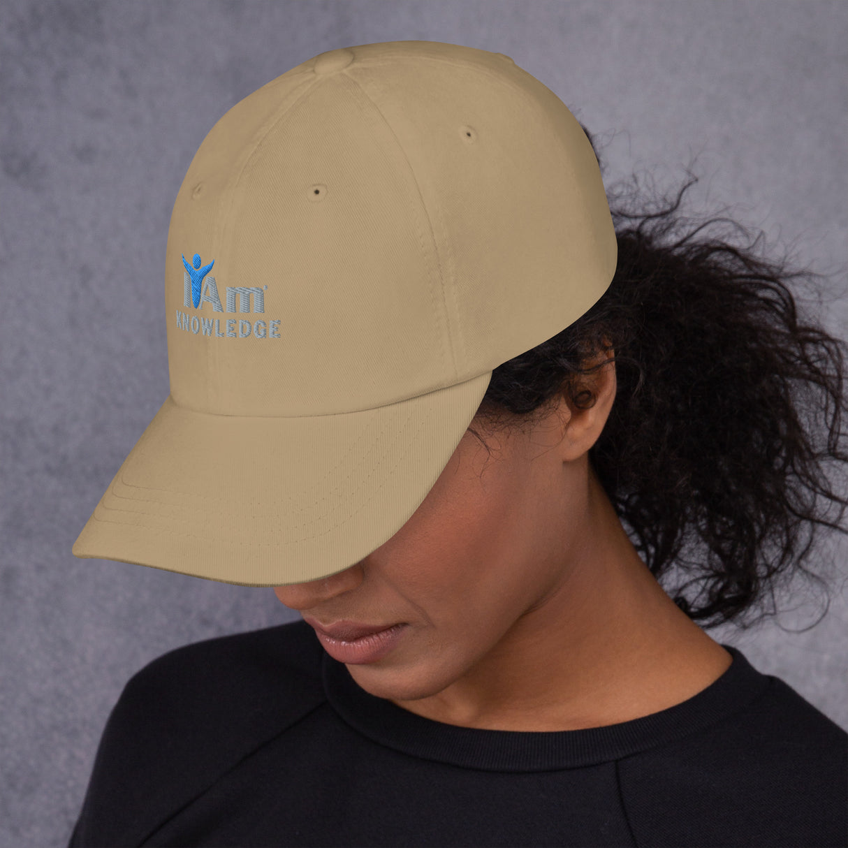 "I Am Knowledge" Self-Empowerment Affirmation Dad hat