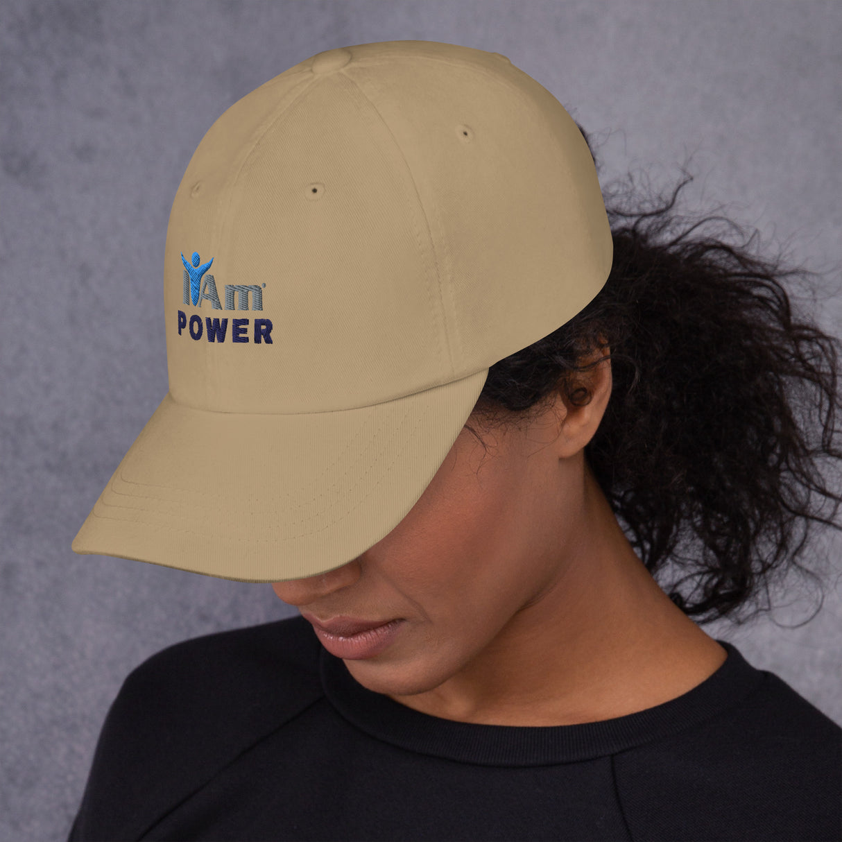 "I Am Power" Self-Empowerment Affirmation Dad hat