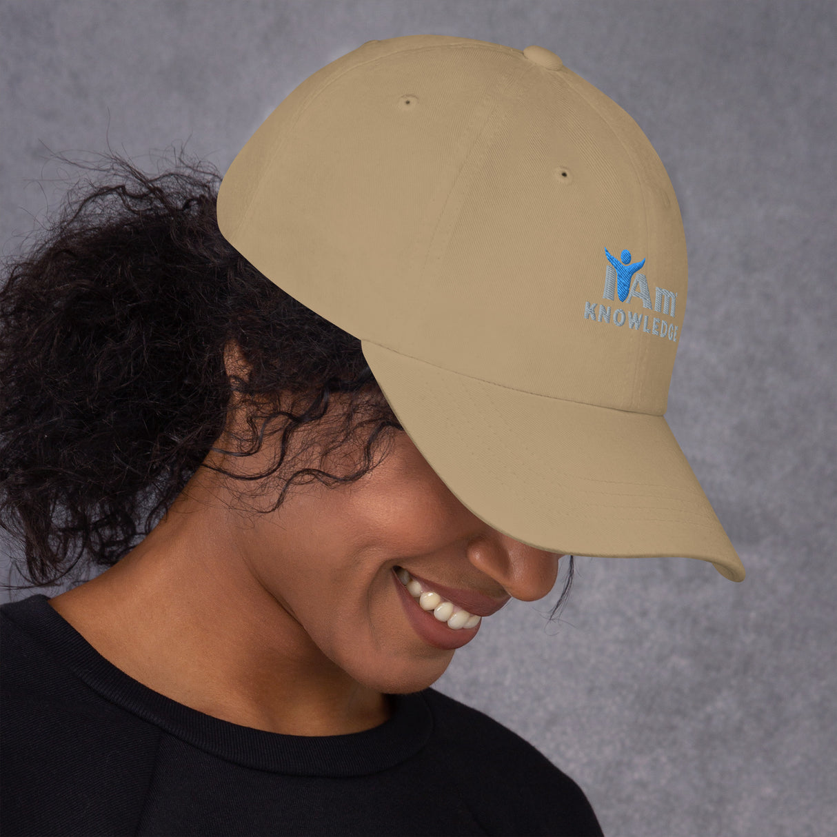 "I Am Knowledge" Self-Empowerment Affirmation Dad hat