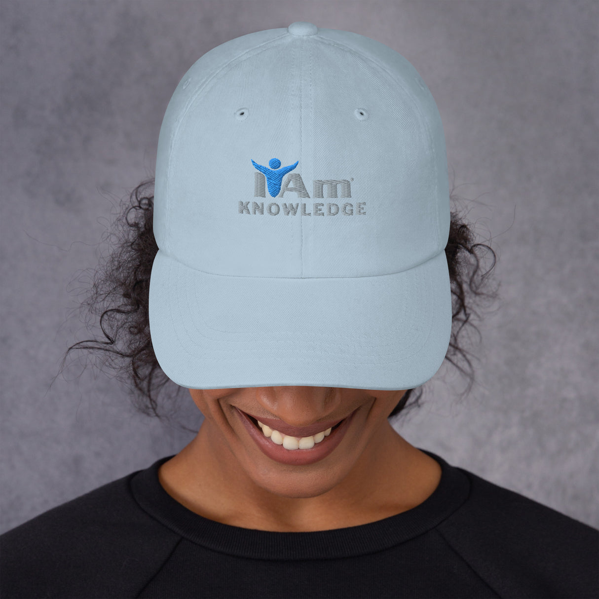 "I Am Knowledge" Self-Empowerment Affirmation Dad hat