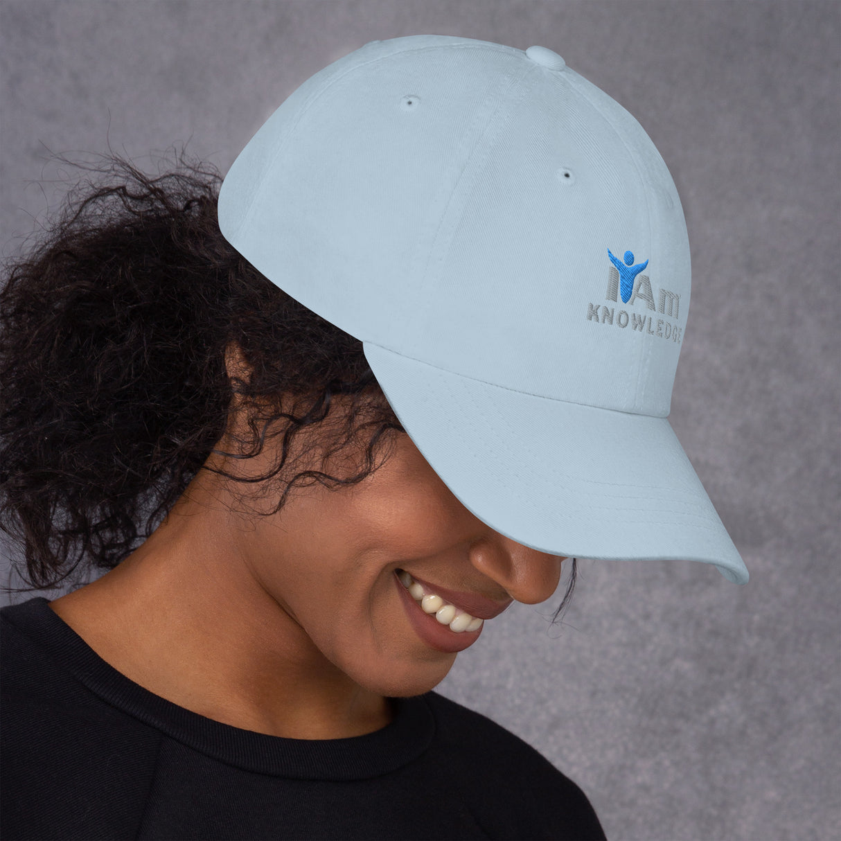 "I Am Knowledge" Self-Empowerment Affirmation Dad hat