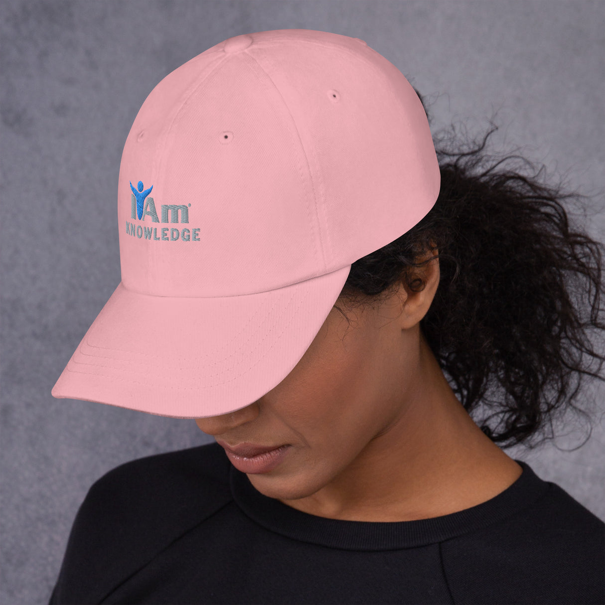 "I Am Knowledge" Self-Empowerment Affirmation Dad hat