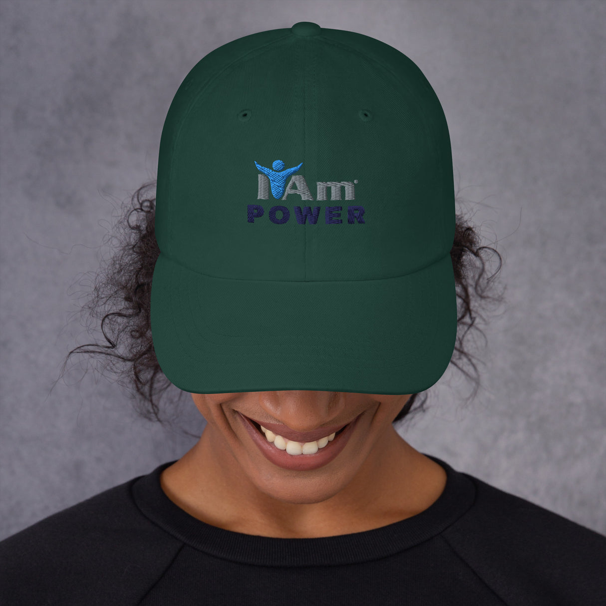 "I Am Power" Self-Empowerment Affirmation Dad hat