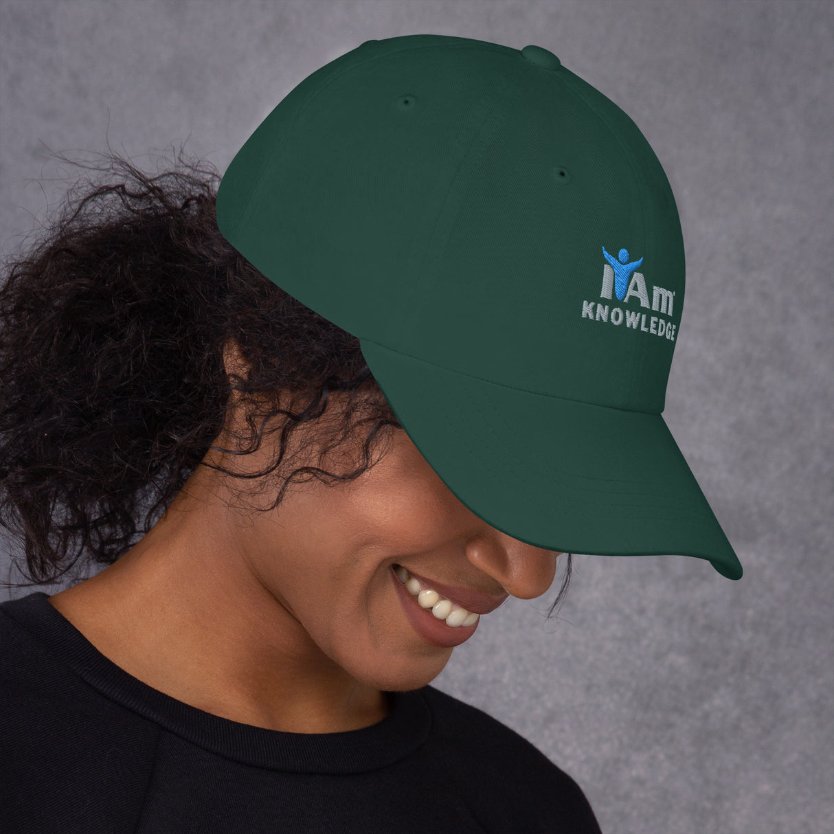 "I Am Knowledge" Self-Empowerment Affirmation Dad hat