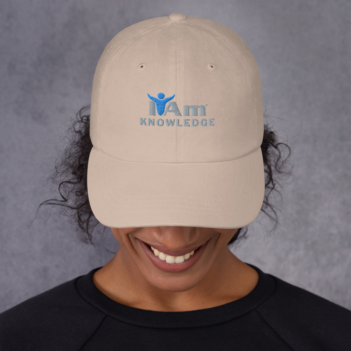 "I Am Knowledge" Self-Empowerment Affirmation Dad hat