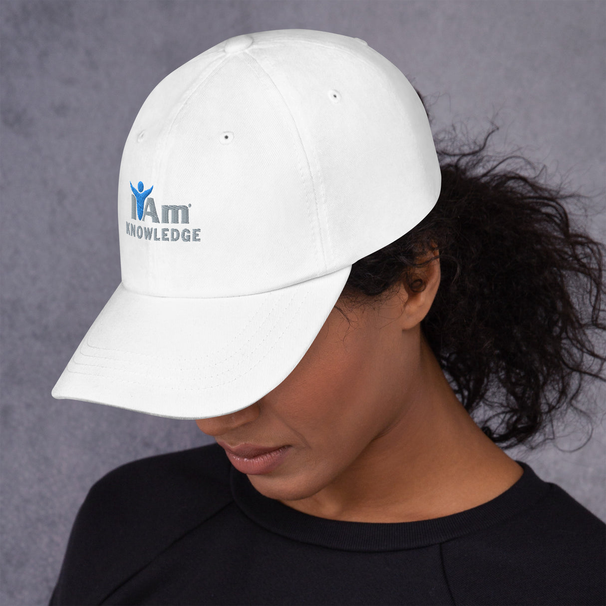 "I Am Knowledge" Self-Empowerment Affirmation Dad hat