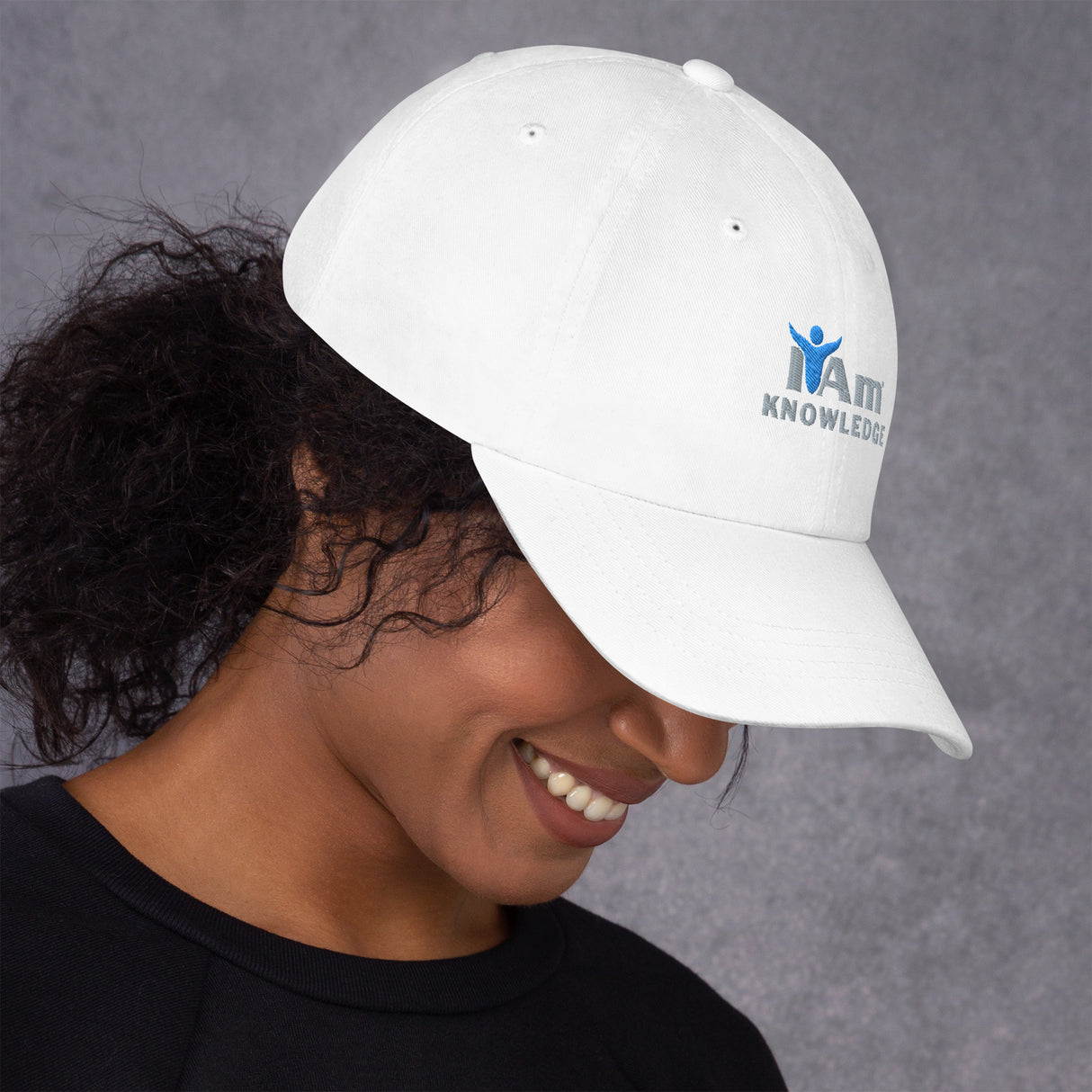 "I Am Knowledge" Self-Empowerment Affirmation Dad hat