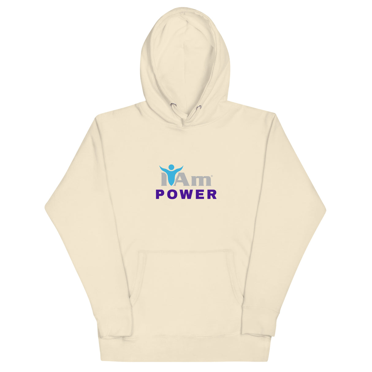 "I Am Power" Self-Empowerment Affirmation Unisex Hoodie