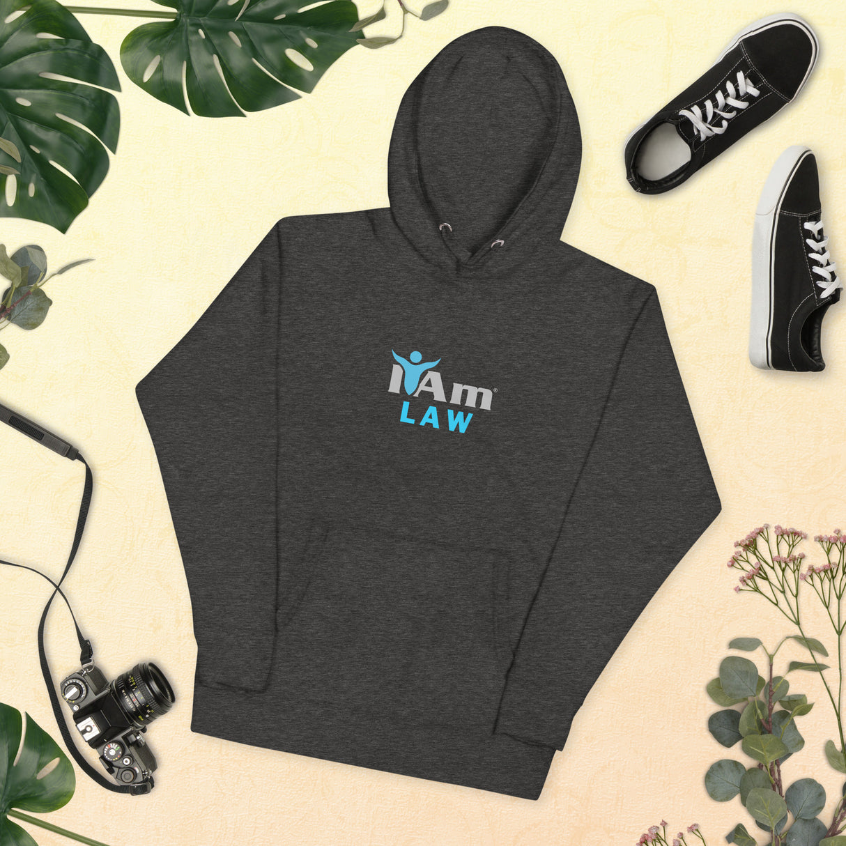 "I Am Law" Self-Empower Affirmation Unisex Hoodie