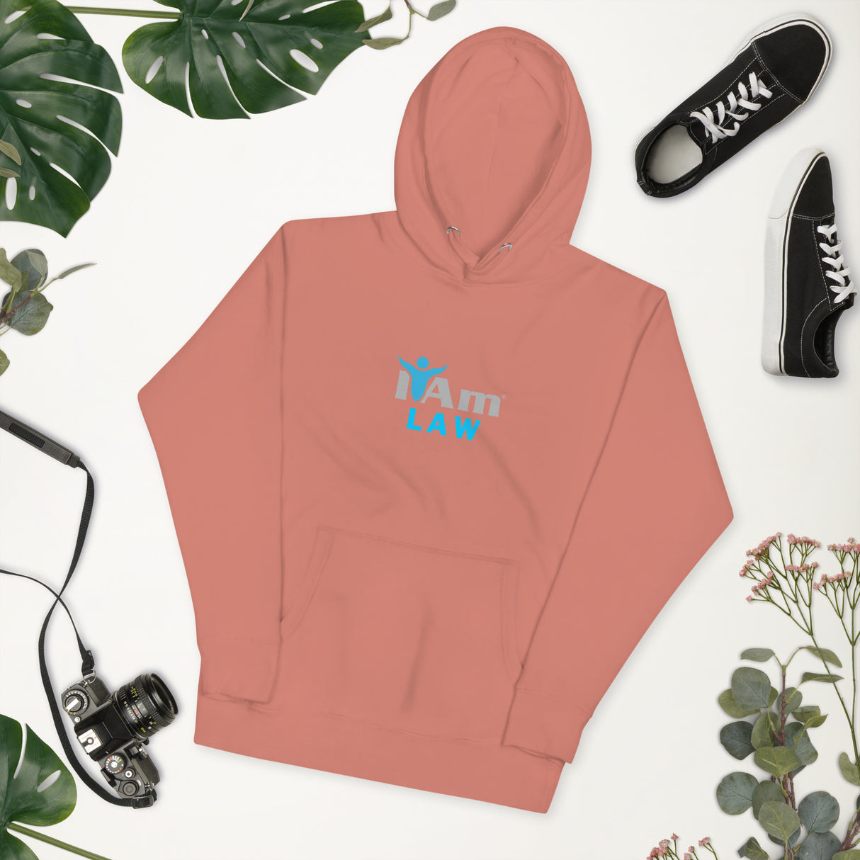 "I Am Law" Self-Empower Affirmation Unisex Hoodie