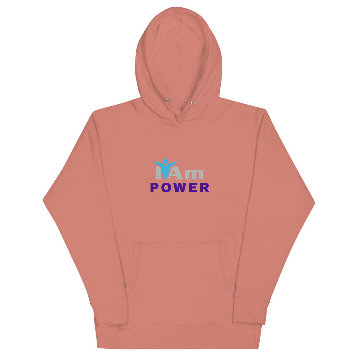 "I Am Power" Self-Empowerment Affirmation Unisex Hoodie