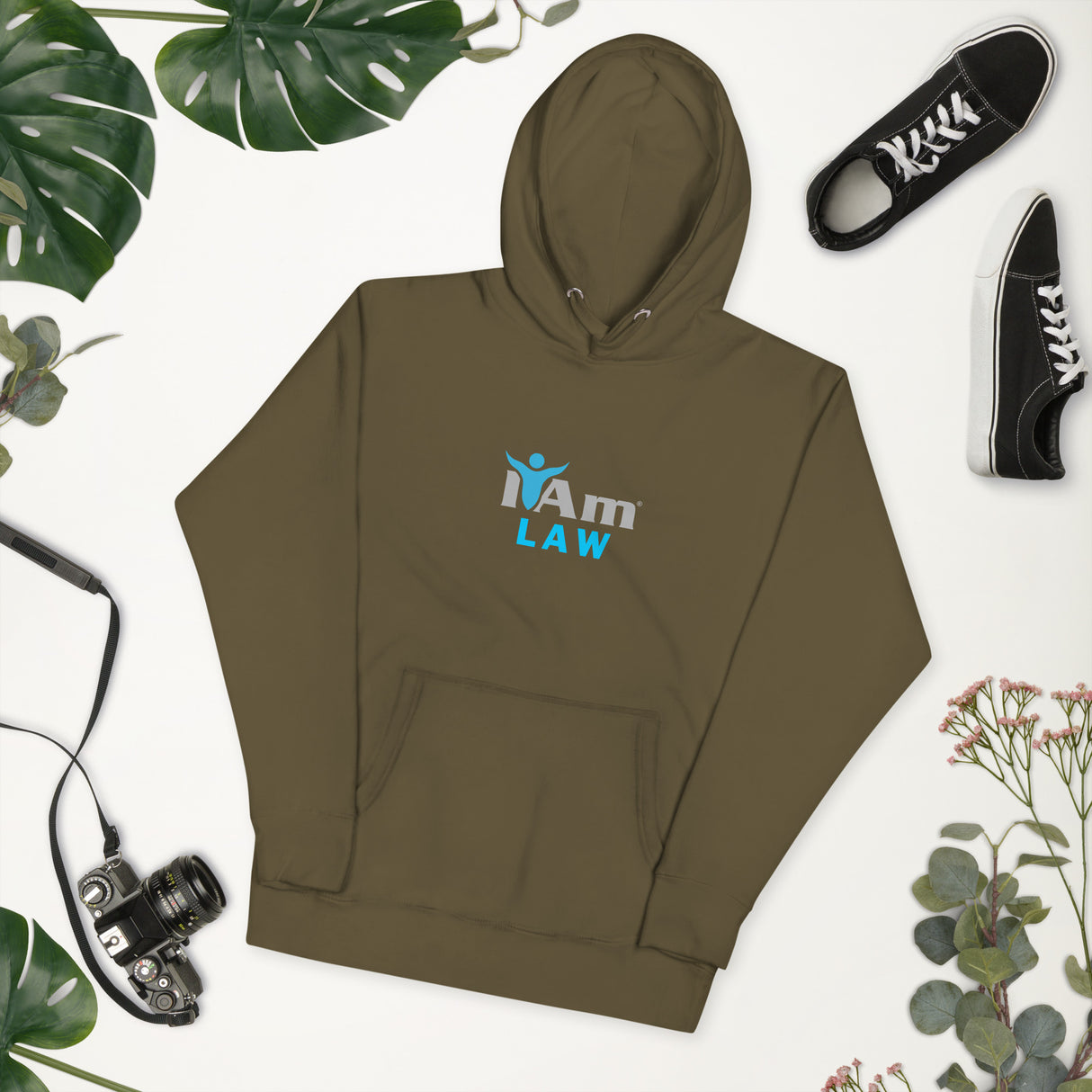 "I Am Law" Self-Empower Affirmation Unisex Hoodie