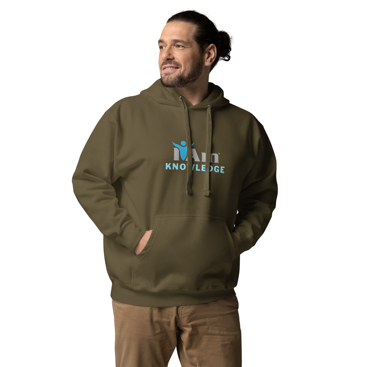 "I Am Knowledge" Self-Empowerment Affirmation Unisex Hoodie