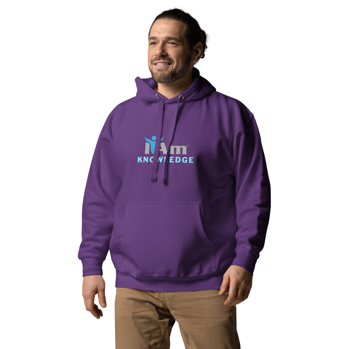 "I Am Knowledge" Self-Empowerment Affirmation Unisex Hoodie