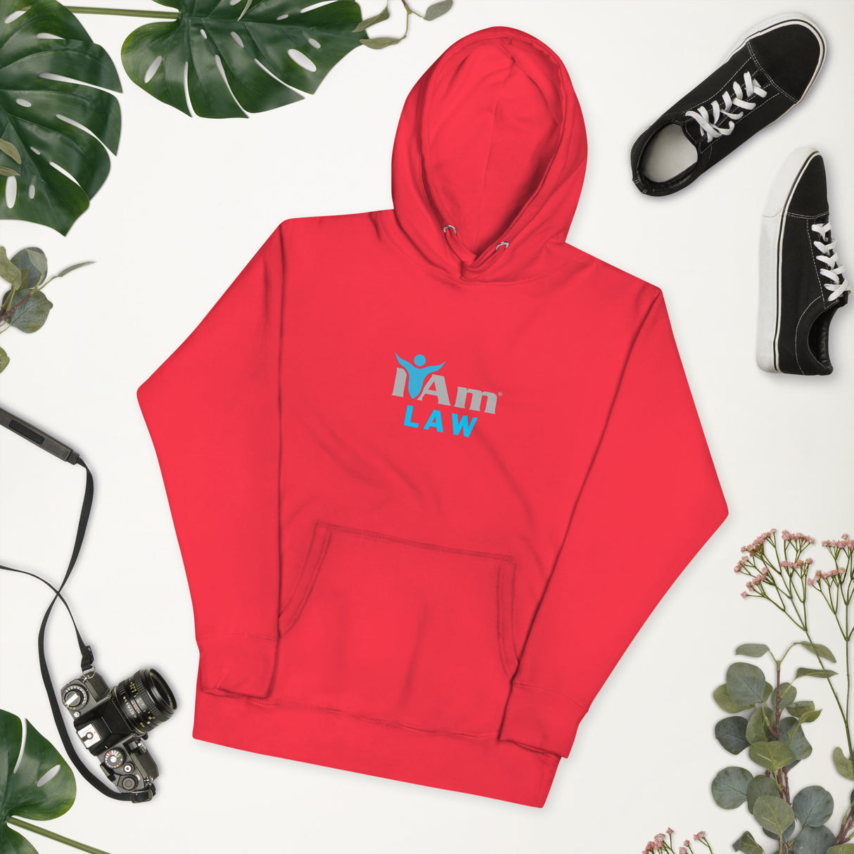 "I Am Law" Self-Empower Affirmation Unisex Hoodie