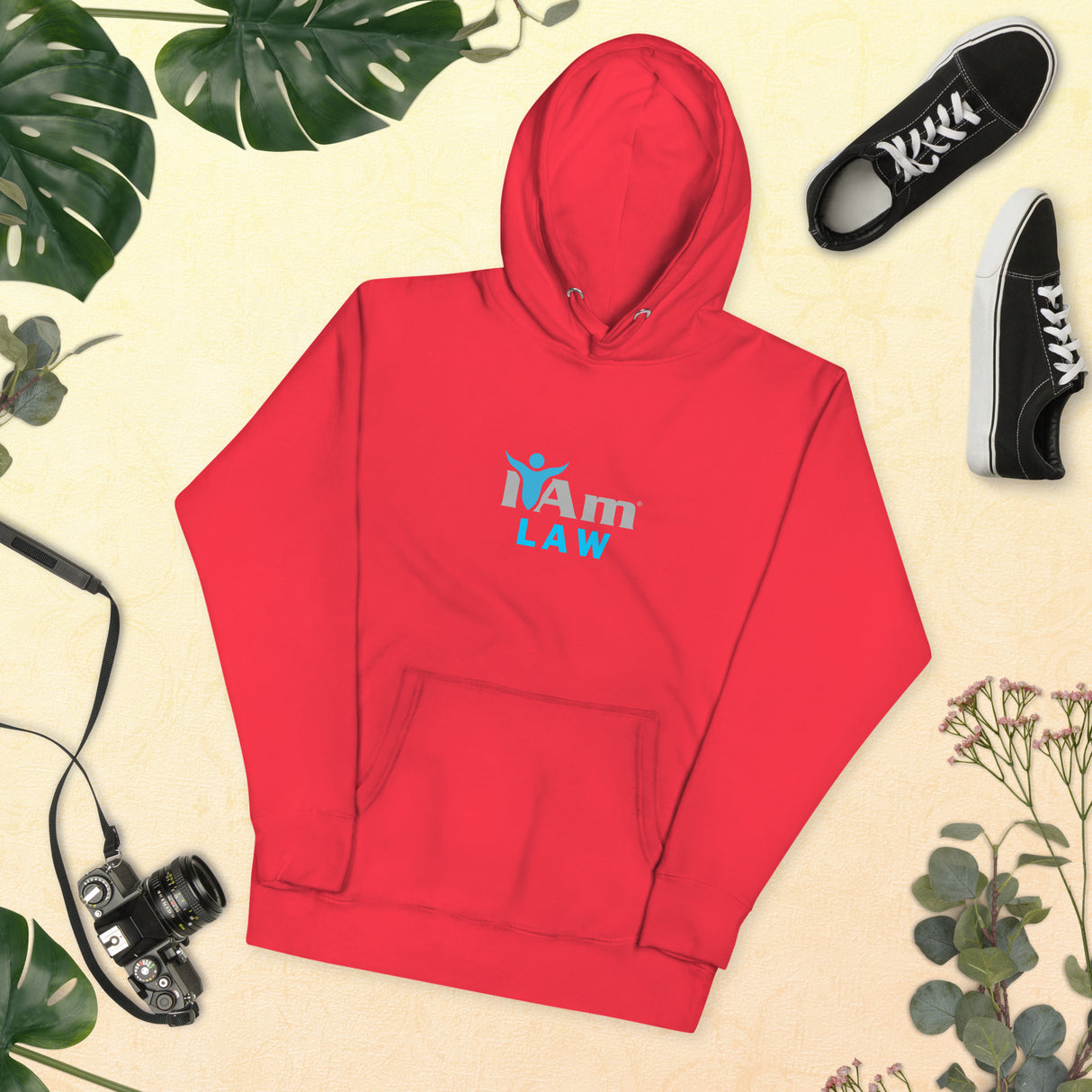 "I Am Law" Self-Empower Affirmation Unisex Hoodie