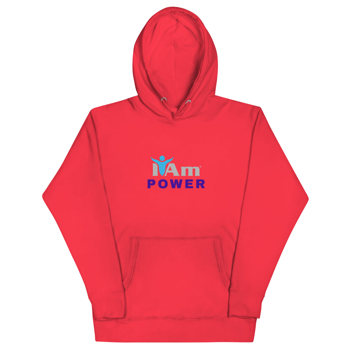 "I Am Power" Self-Empowerment Affirmation Unisex Hoodie