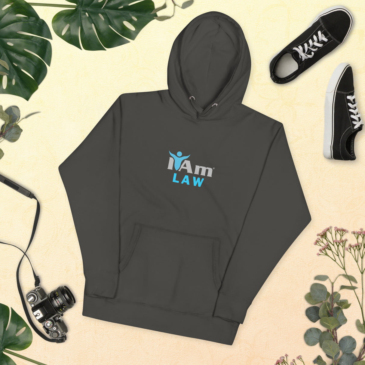 "I Am Law" Self-Empower Affirmation Unisex Hoodie