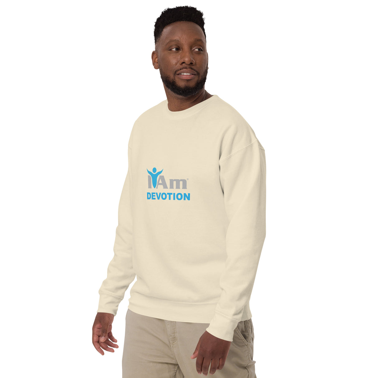 "I Am Devotion" Self-Empowerment Affirmation Unisex Premium Sweatshirt