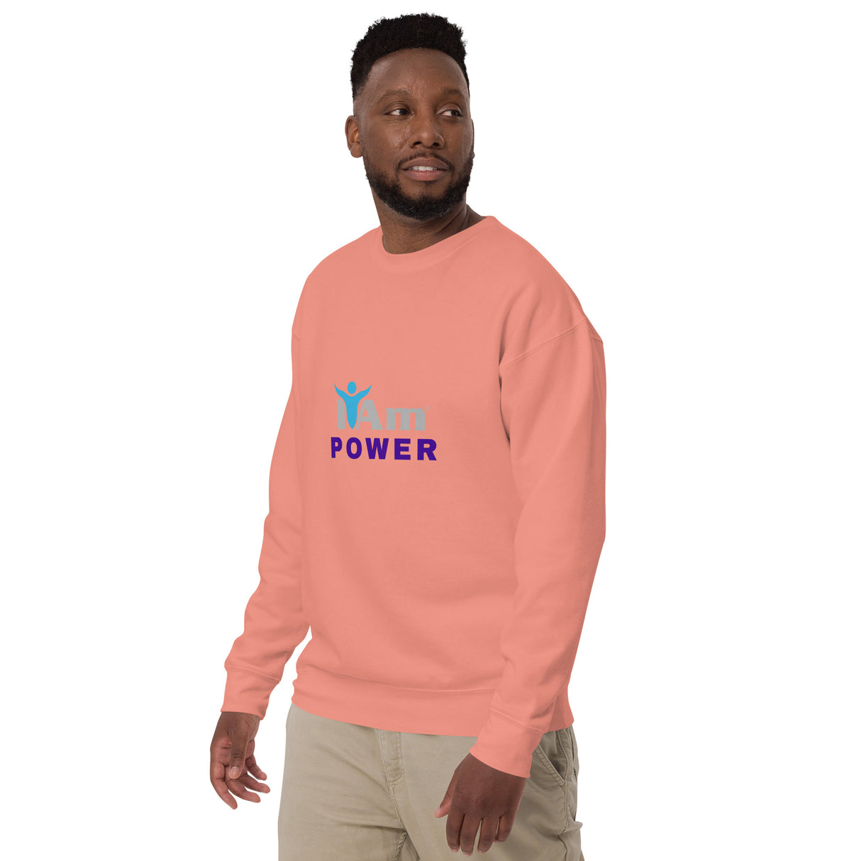 "I Am Power" Self-Empowerment Affirmation Unisex Premium Sweatshirt