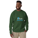 "I Am Devotion" Self-Empowerment Affirmation Unisex Premium Sweatshirt