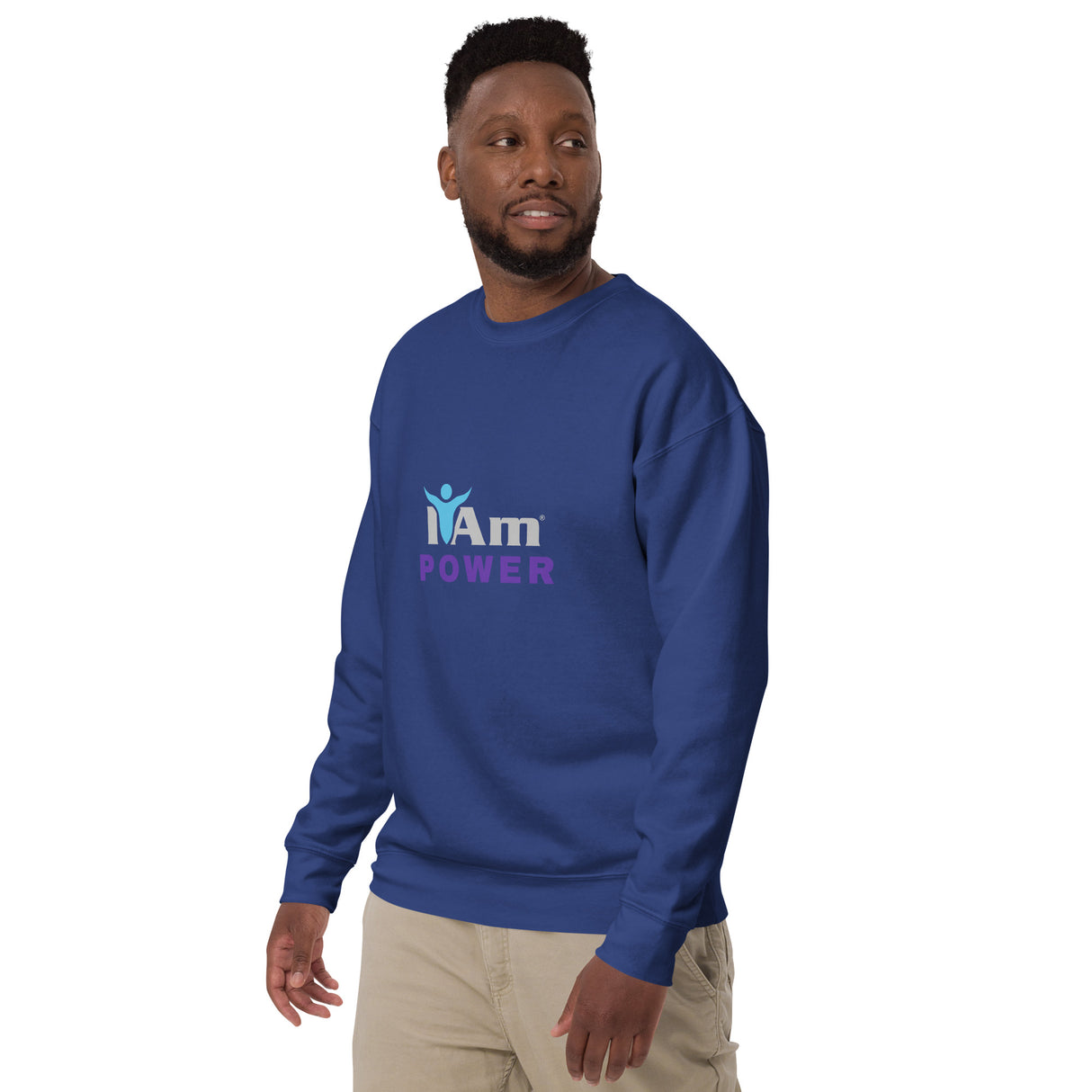 "I Am Power" Self-Empowerment Affirmation Unisex Premium Sweatshirt