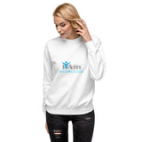 "I Am Knowledge" Self-Empowerment Affirmation Unisex Premium Sweatshirt