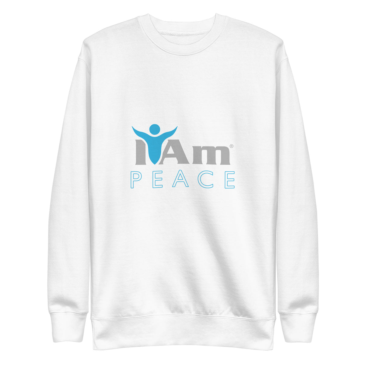 "I Am Peace" Self-Empowerment Affirmation Unisex Premium Sweatshirt