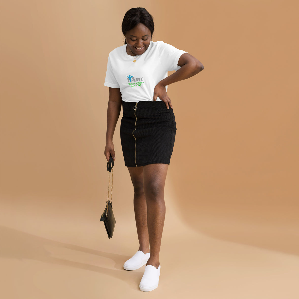"I Am Cooperation and Harmony" Self-Empowerment Affirmation Unisex t-shirt